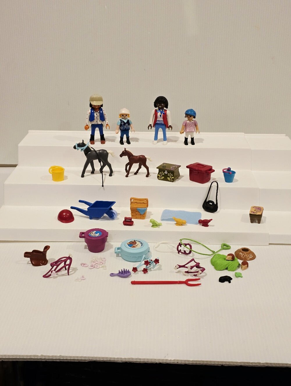 Playmobil Pony Farm Animal Figure Set